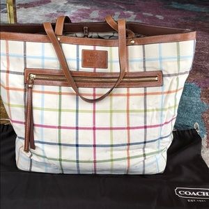 Coach Travel Tote Bag- Good Condition